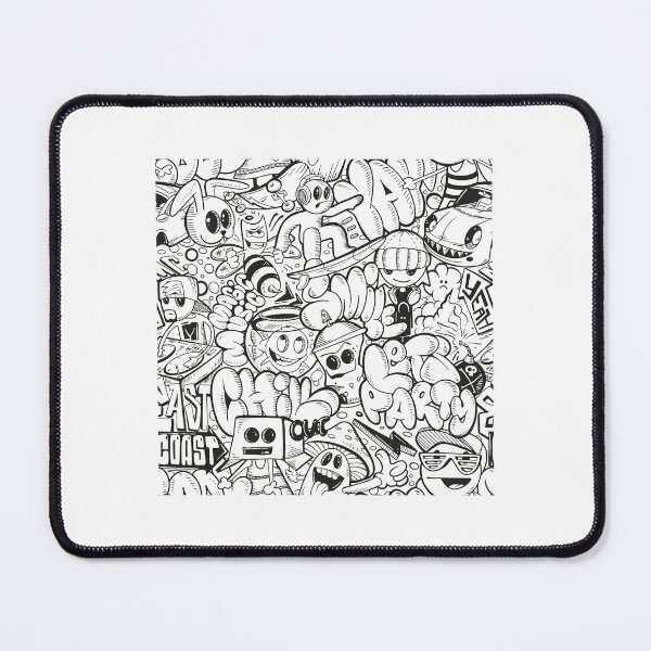 Item preview, graffiti seamless pattern, graffiti designed and sold by GreyStanzione1.