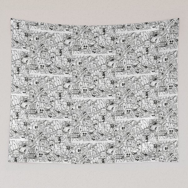 Item preview, graffiti seamless pattern, graffiti  designed and sold by GreyStanzione1.