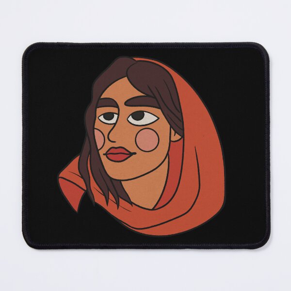 Item preview, Girl Wearing Headscarf designed and sold by daniasdesigns.
