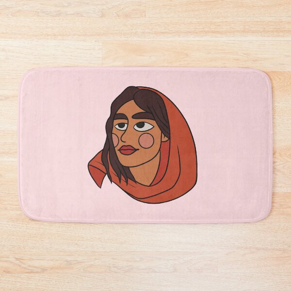 Item preview, Girl Wearing Headscarf designed and sold by daniasdesigns.