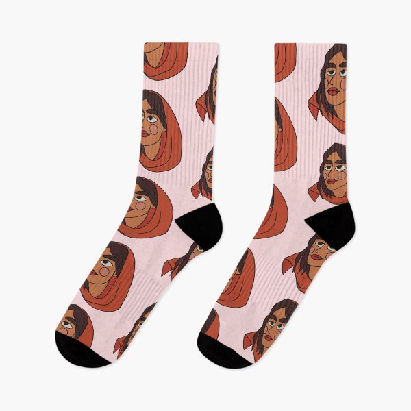 Item preview, Girl Wearing Headscarf designed and sold by daniasdesigns.