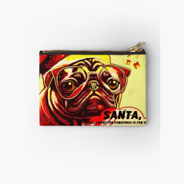 Item preview, Pug HAPPY HOLIDAYS 33 PUGGY HOLIDAYS designed and sold by RedBluffTraders.