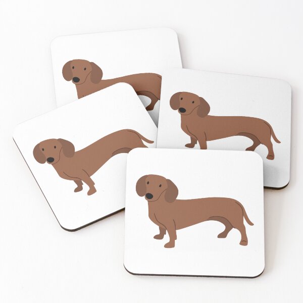 Item preview, Red Dachshund Standing designed and sold by Nickwilljack.