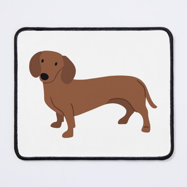 Item preview, Red Dachshund Standing designed and sold by Nickwilljack.