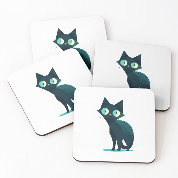 Item preview, cool cat designed and sold by SmileStarStudio.