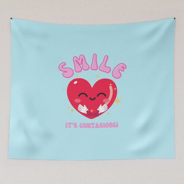 Item preview, Smile its contagious designed and sold by ohappidayz.