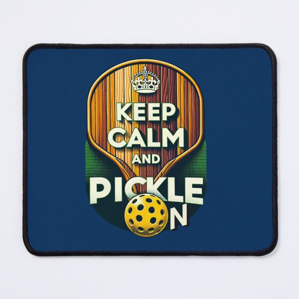 Item preview, Pickleball - keep Calm and Pickle ON designed and sold by SoramDesign.