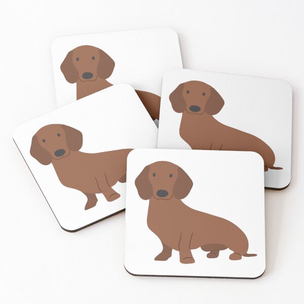 Item preview, Red Dachshund Sitting designed and sold by Nickwilljack.