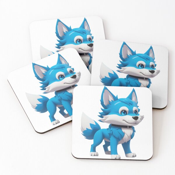 Item preview, Blue wolf dog  designed and sold by KorArtStudio.