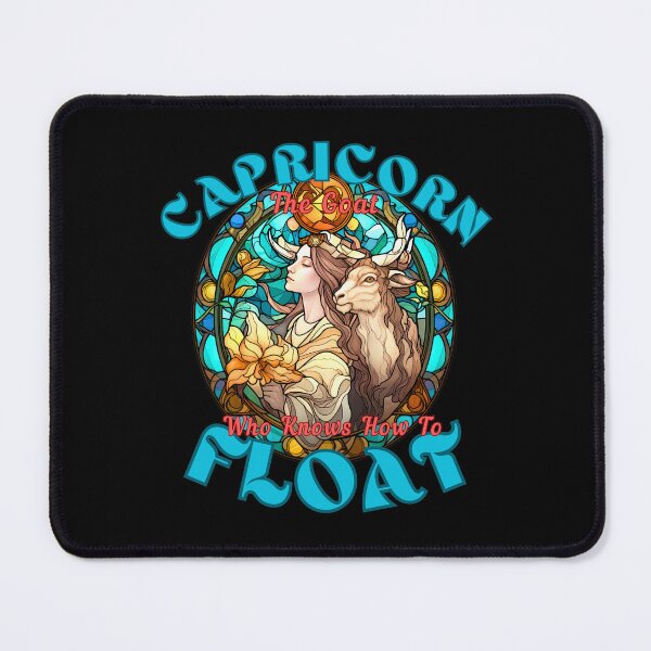 Item preview, Capricorn: The Goat Who Knows How To Float. capricorn birthday designed and sold by ZodiacWonders.