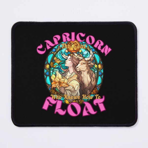 Item preview, Capricorn: The Goat Who Knows How To Float. capricorn constellation designed and sold by ZodiacWonders.