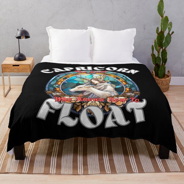 Item preview, Capricorn: The Goat Who Knows How To Float. capricorn season designed and sold by ZodiacWonders.