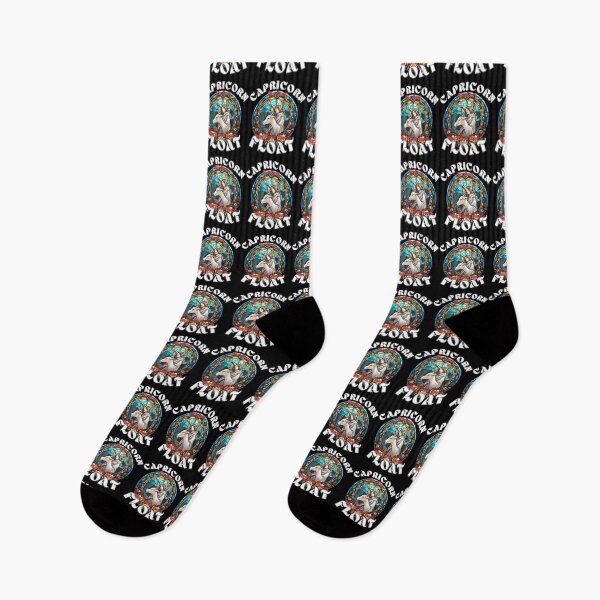 Item preview, Capricorn: The Goat Who Knows How To Float. capricorn season designed and sold by ZodiacWonders.