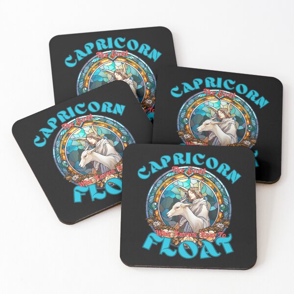 Item preview, Capricorn: The Goat Who Knows How To Float. capricorn lover designed and sold by ZodiacWonders.