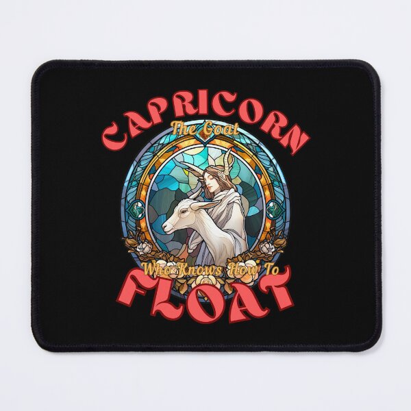 Item preview, Capricorn: The Goat Who Knows How To Float. capricorn quotes designed and sold by ZodiacWonders.