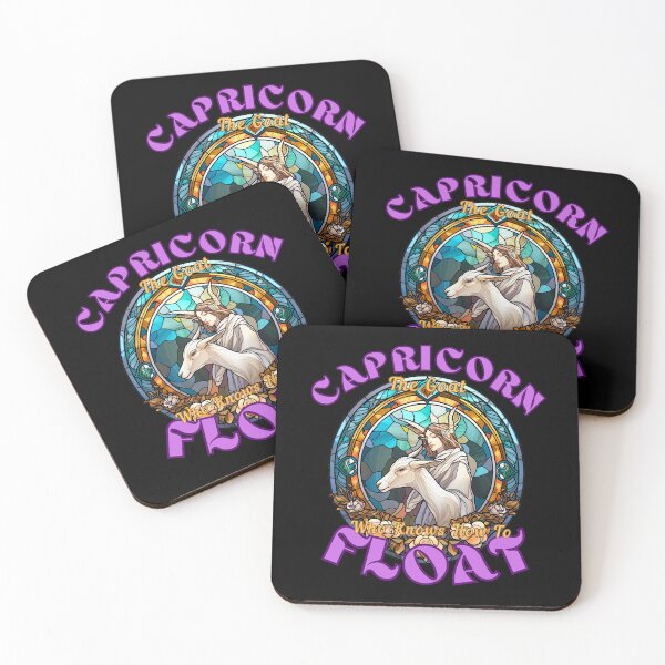 Item preview, Capricorn: The Goat Who Knows How To Float. capricorn goddess designed and sold by ZodiacWonders.