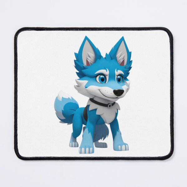Item preview, Cute Blue wolf dog  designed and sold by KorArtStudio.