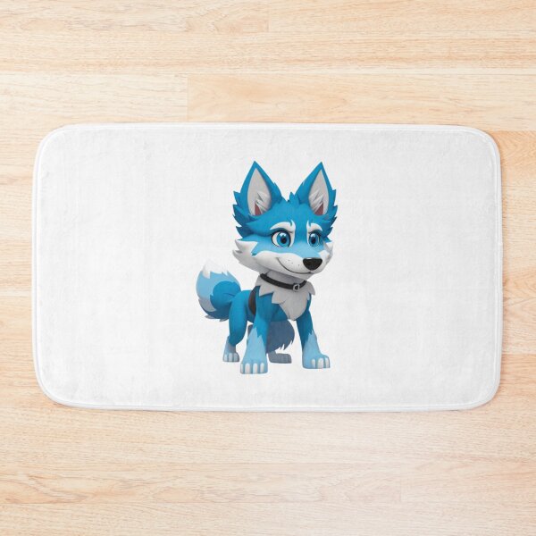 Item preview, Cute Blue wolf dog  designed and sold by KorArtStudio.