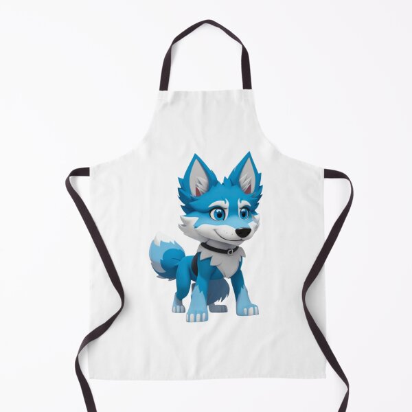 Item preview, Cute Blue wolf dog designed and sold by KorArtStudio.