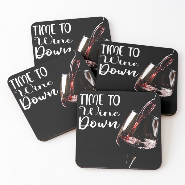 Item preview, Time To Wine Down. designed and sold by TidyKitchenInc.