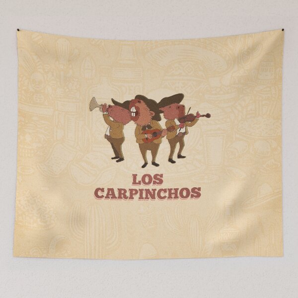 Item preview, Los Carpinchos: Mariachi Capybaras with a Mexican Twist designed and sold by LicencaPoetica.
