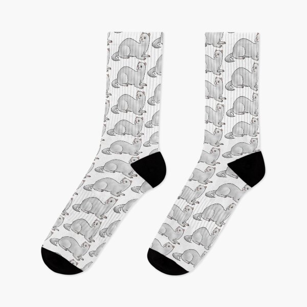 Item preview, Ferret Black Eyed White designed and sold by Jennifer Stolzer.