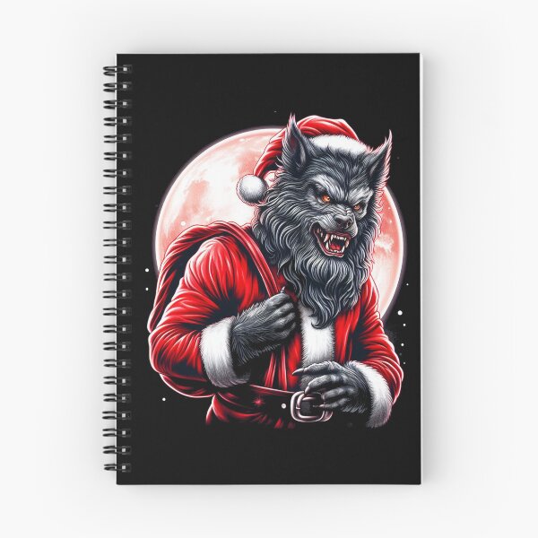Item preview, Werewolf Santa T-Shirt - A Howling Holiday Transformation" designed and sold by American Artist Designs.