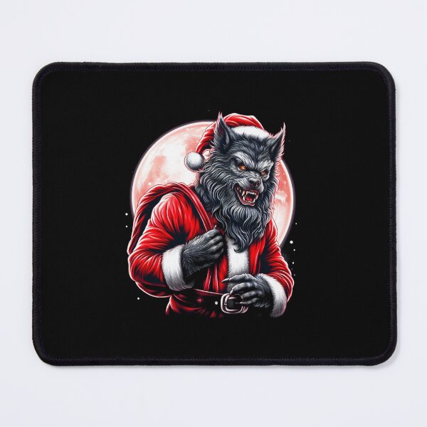 Item preview, Werewolf Santa T-Shirt - A Howling Holiday Transformation" designed and sold by American Artist Designs.