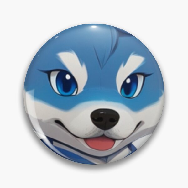 Item preview, Blue wolf dog gamer designed and sold by KorArtStudio.