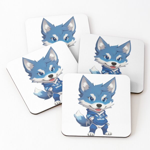 Item preview, Blue wolf dog gamer designed and sold by KorArtStudio.