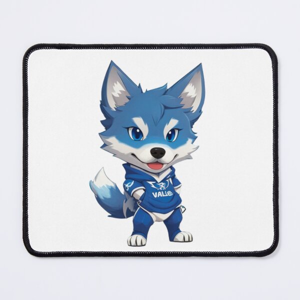 Item preview, Blue wolf dog gamer designed and sold by KorArtStudio.