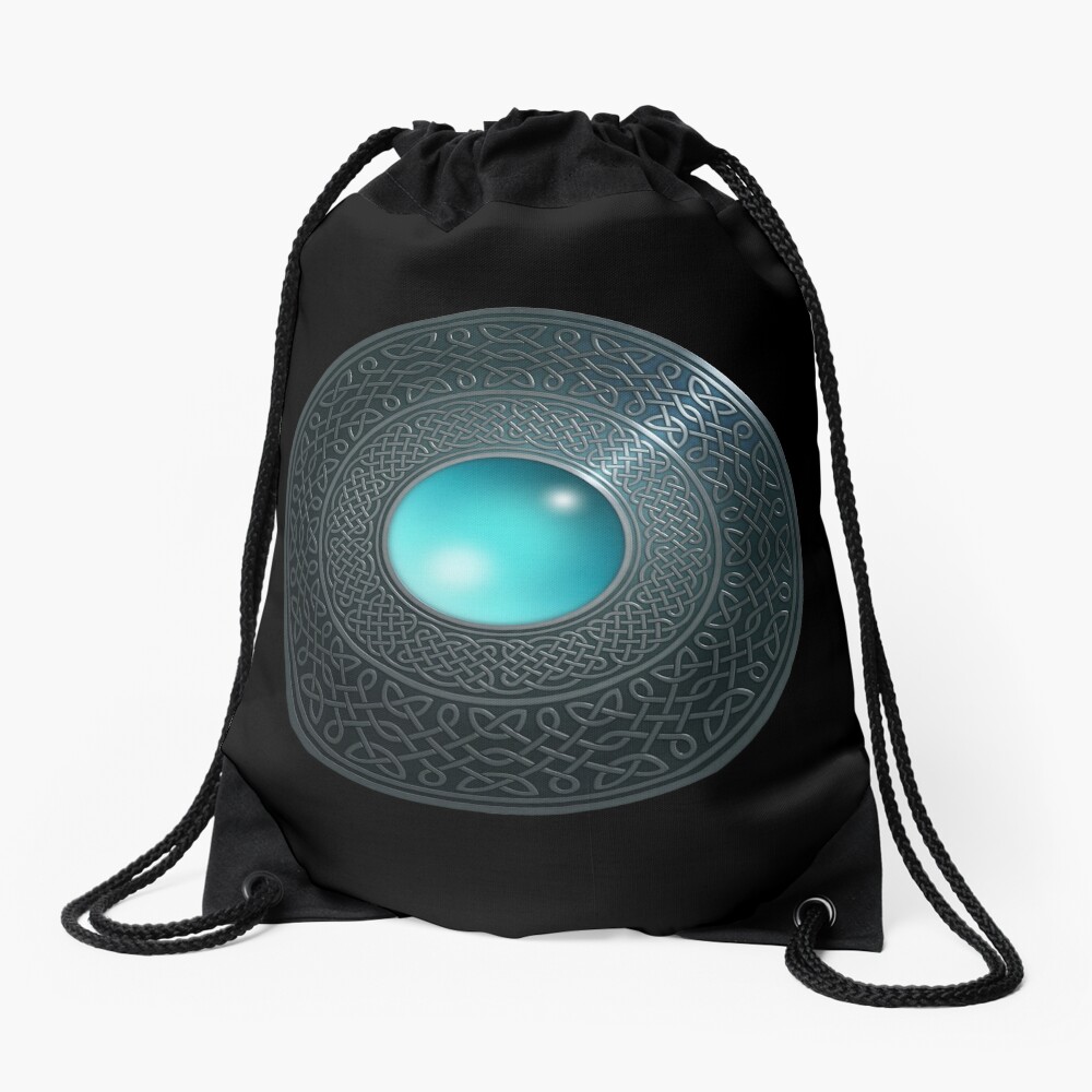 Shield Drawstring Bag
