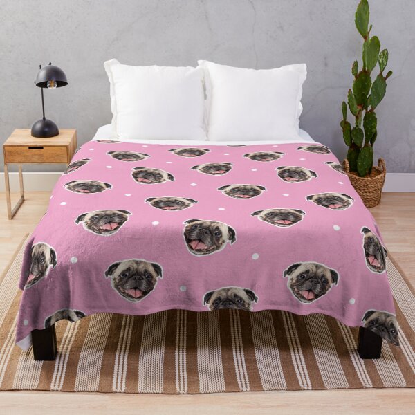 Item preview, Pink Pug Pattern Design designed and sold by Eliza Fortney.