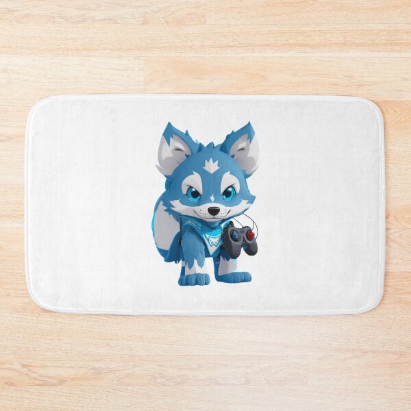 Item preview, Cool Blue wolf dog gamer     designed and sold by KorArtStudio.