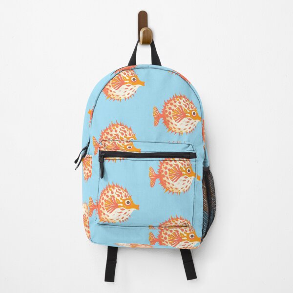 Item preview, Orange Puffer Fish (aka Blowfish) designed and sold by BrightTide.