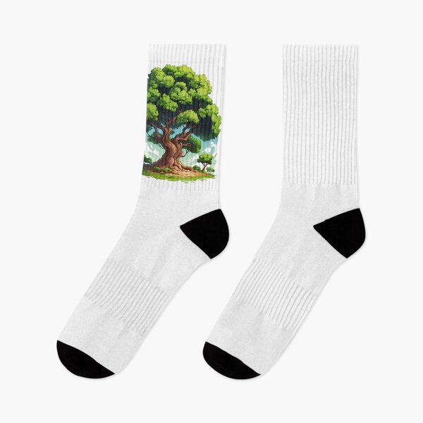 Item preview, Cartoon Artistic Style Giant Tree Painting Drawing Logo Sticker, wall arts, Art Prints and More designed and sold by Kevin Lou.