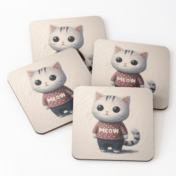Item preview, Meow Kitty Cat designed and sold by cloudhiker.