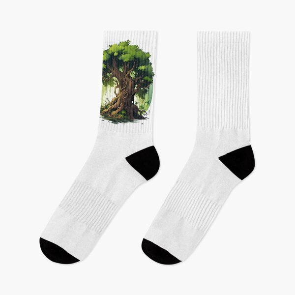 Item preview, Cartoon Artistic Style Giant Tree Painting Drawing Logo Sticker, wall arts, Art Prints and More designed and sold by Kevin Lou.