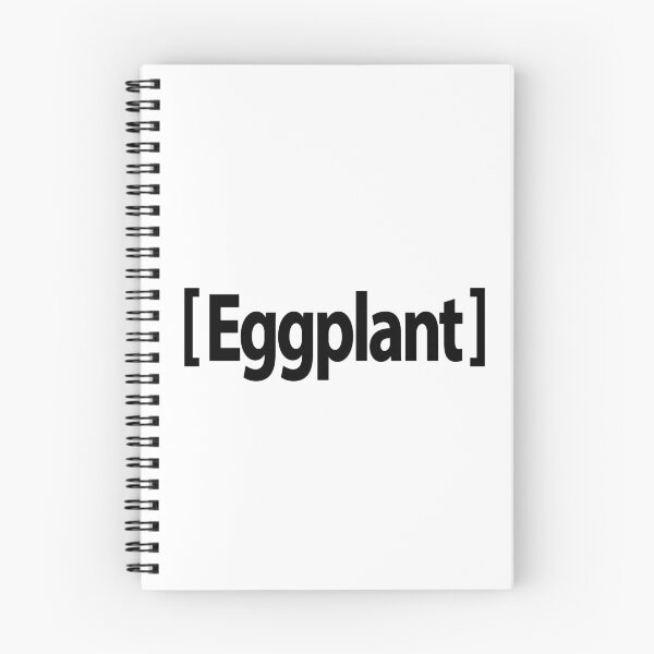 Item preview, Black Eggplant Emoji designed and sold by GreenGuyTees.