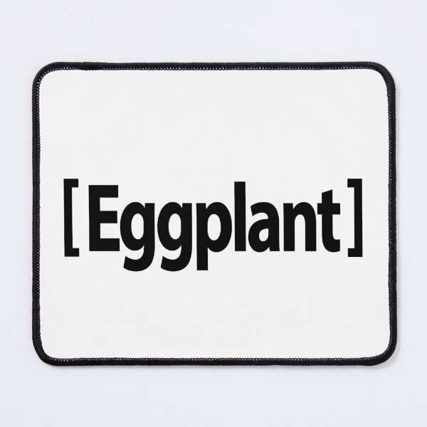 Item preview, Black Eggplant Emoji designed and sold by GreenGuyTees.