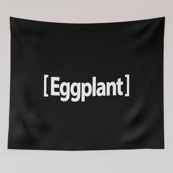Item preview, White Eggplant Emoji designed and sold by GreenGuyTees.