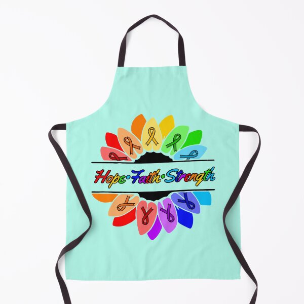 Item preview, Rainbow Hope•Faith•Strength Sunflower Awareness Ribbon designed and sold by CaitlynConnor.