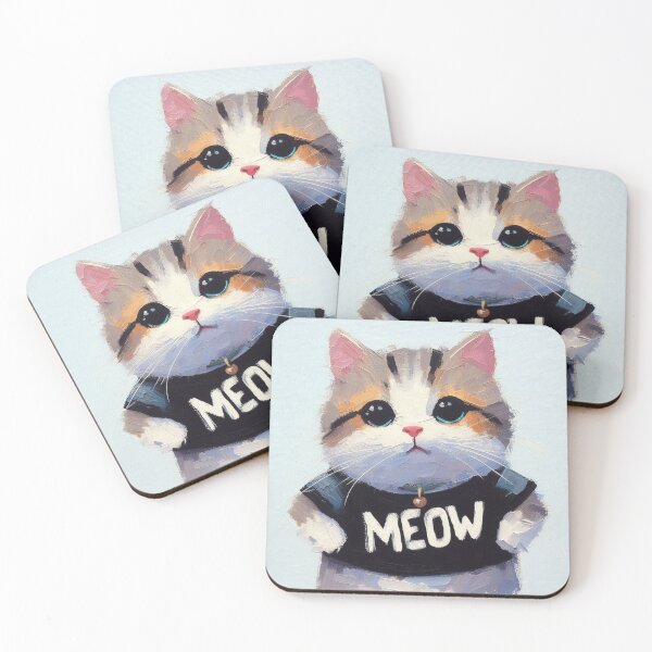 Item preview, Meow Kitty Cat designed and sold by cloudhiker.