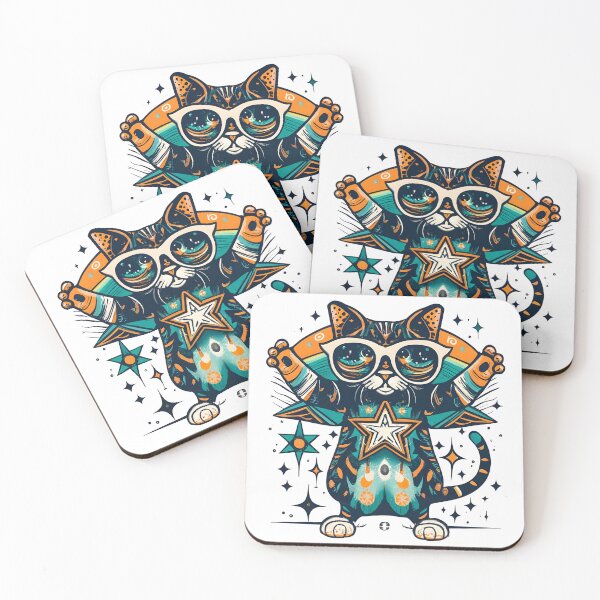 Item preview, Cat the Star designed and sold by SabyDigitalArt.