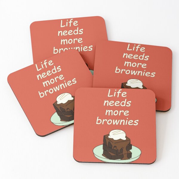 Item preview, Life needs more brownies designed and sold by Thedigital91.