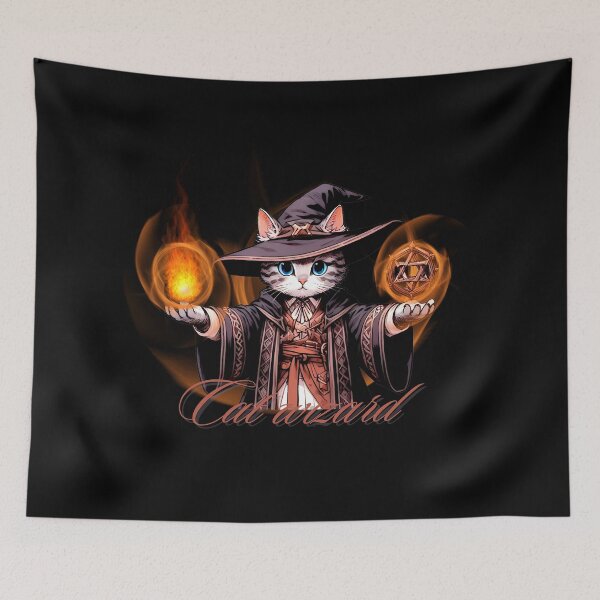 Item preview, Cat slave -  Cat wizard designed and sold by mamacub.