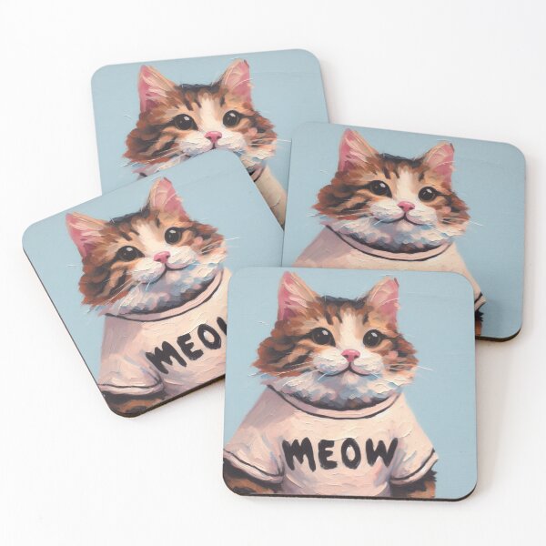 Item preview, Meow Kitty Cat designed and sold by cloudhiker.