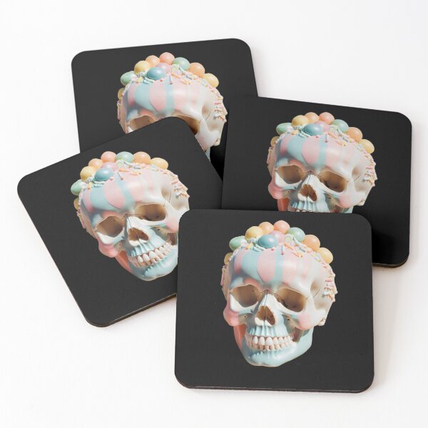 Item preview, Pastel Skull with Candy  designed and sold by AnimaliaStar.