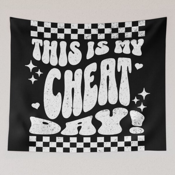 Item preview, It's My Cheat Day Funny Graphic designed and sold by gleefulme.