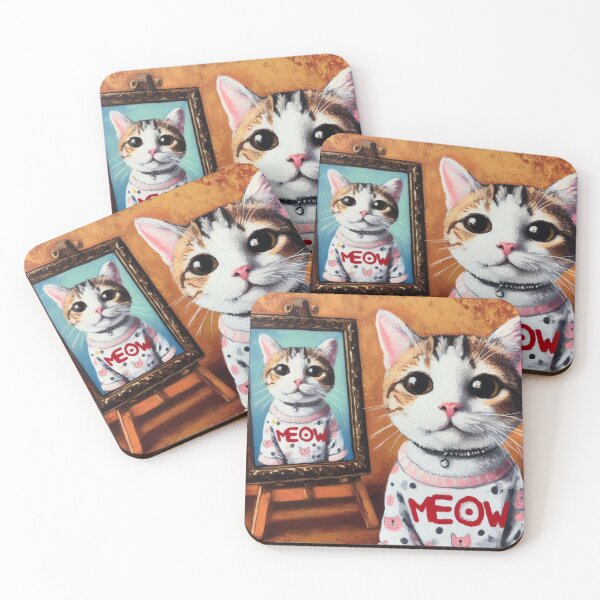 Item preview, Meow Kitty Cat designed and sold by cloudhiker.